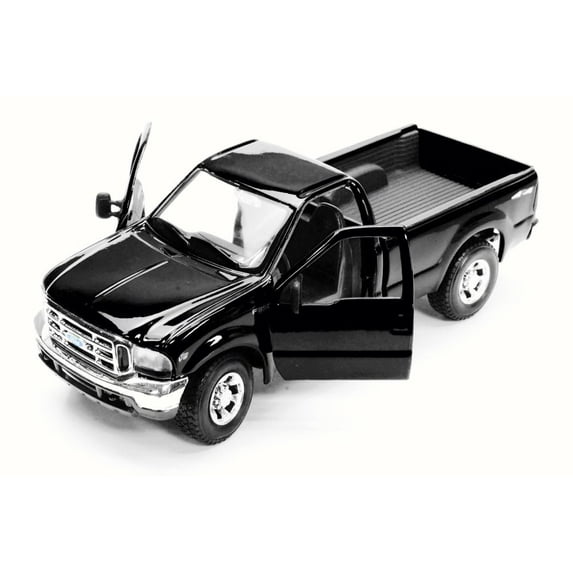 Ford Mighty F350 Super Duty Pick-up, Black - Maisto Special Edition 31937 - 1/27 Scale Diecast Model Toy Car