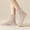 Pink, variant on Womens White Highland Cow Socks, Cozy Non-Slip Fuzzy Ankle Socks, Plush Animal Slipper Socks & Christmas Gift