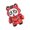 mechanical-Red, variant on Panda Dolls Keychain With Face Changing Sturdy Panda Face Changing Keychain Pendant Accessory Adds Fun To Everyday Items