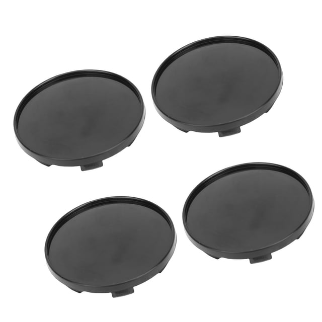4pcs Wheel Center Caps 59mm Outer Dia 51mm Inner Dia Universal Fit for Most Vehicles with ABS Metal