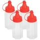 thumbnail image 1 of mini botellas exprimibles para condimentos, ideales para kétchup, mostaza y aderezos para ensaladas., 1 of 7