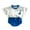 Blue, variant on MEZZALL Baby Boy Clothes Toddler Boy Summer Outfits Short Sleeve Cute Cartoon T-shirt & Pocket Boys Clothes Set 0-24 Months