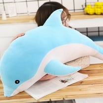 30cm Plush Dolphin Doll Toys Stuffed Animal Dolls Nap Pillow for Kids Christmas Birthday Gift For 3-6 years