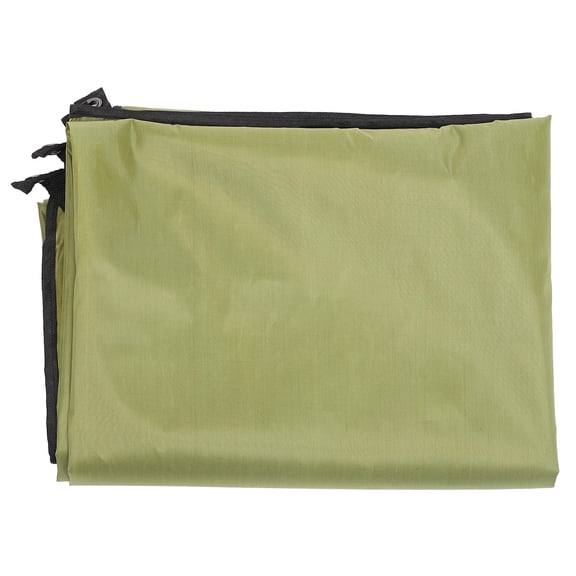 Raindrops 1Pcs Camping Tent Floor Mat with Oxford Cloth and Stainless Steel Ring 82.7x59.1x0.04in
