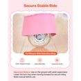 thumbnail image 4 of KFFKFF Ride-On Unicorn Toy for Kids, No Battery Needed, Smooth Wheels with Anti-Roll Safety Ring, Enhanced Raised Seat, Comfortable Handles, Durable Pedals,Supports Up to 176 lbs,Suitable for Ages 6+, 4 of 9