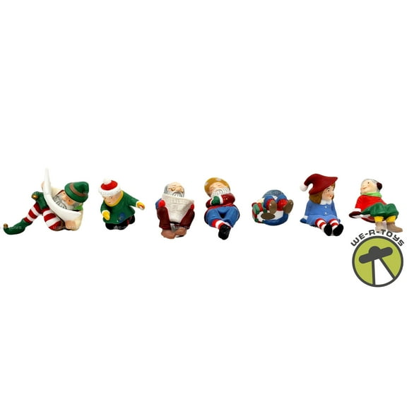 Department 56 North Pole Series Have a Seat Elves Set of 6 Figures 56437