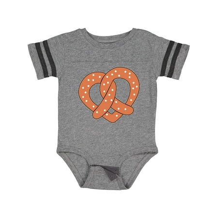 

Inktastic Heart-shaped Pretzel Boys or Girls Baby Bodysuit