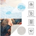 thumbnail image 7 of Dreamtimes Bathroom Rug Set 2 Pieces Lion Flower Soft and Absorbent Bathroom Floor Mat Non Slip Commode Contour Rug Plush Bath Mat Set, Machine Washable and Easier to Dry, 7 of 7