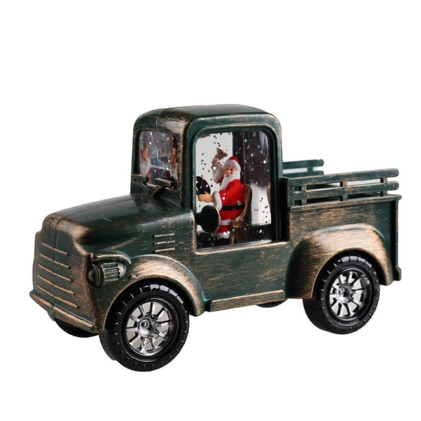 Navidad Juguete Camión De Navidad Camión Led Modelo De Coche Para Decoración Navideña Eigraketly HA040737-02