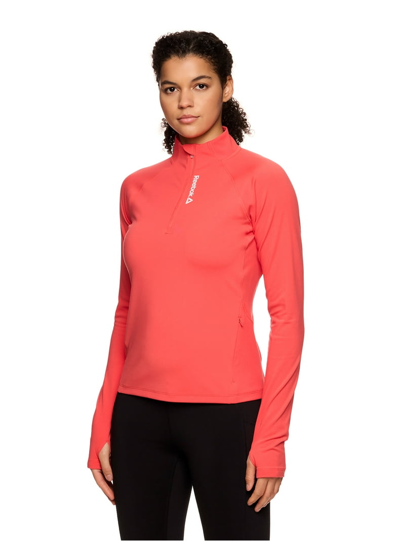 Reebok Women's Athletic Performance ½ Zip Pullover with