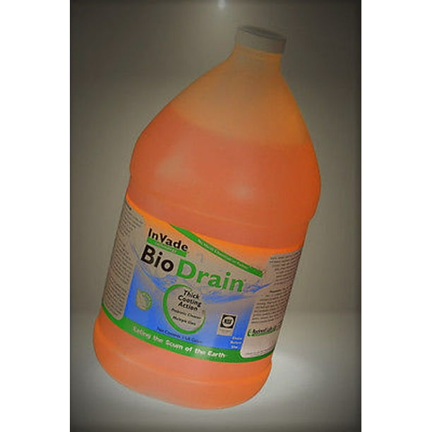 Invade Bio Drain Gel Drain Cleaner, 128 Fluid Ounce
