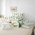 thumbnail image 6 of Manfei Green Xmas Tree Bedding Comforter Set 7-Piece,Merry Christmas King Bedding Sets,Happy New Year Bed Sheets For Children,Luxury Bedroom Decor Reversible, 6 of 8