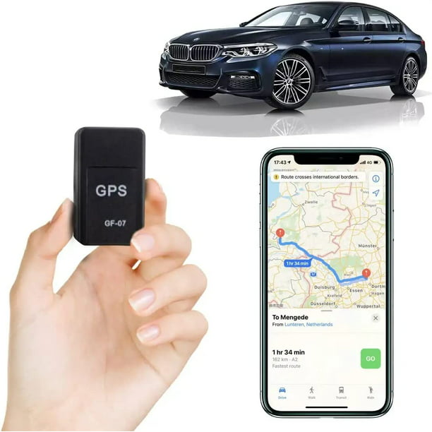 GPS Tracker for Vehicles, Mini Magnetic GPS Real Time Car Locator, Full USA Coverage, No Monthly Fee, Long Standby GSM SIM Tracker for Vehicle/Car/Person - Walmart.com