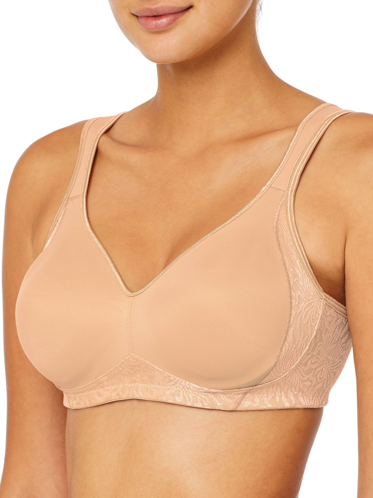 Playtex Women's 18 Hour Side and Back Smoothing Wireless Bra 4395