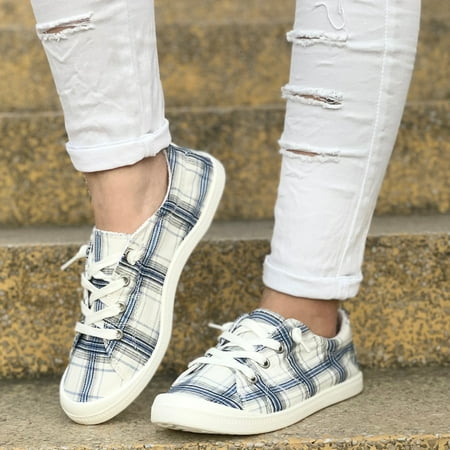 

Women Shoes Soft Sole Massage Flat Fashion Casual Lace Up Casual Shoes Soft Sole