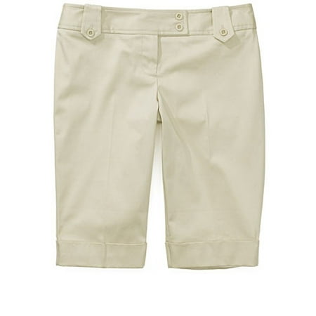Juniors Cuffed Bermuda Shorts