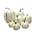 thumbnail image 3 of 7 piezas de calabazas de espuma para decoración del hogar, accesorios decorativos, manualidades, calabazas artificiales fáciles de usar, decoración de, 3 of 8