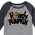 thumbnail image 3 of Instant Message - Fall - Howdy Pumpkin - Toddler & Youth Raglan Graphic T-Shirt, 3 of 5
