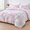 Rainbow-Full, variant on Rainbow Queen Faux Plush 3pc Full/Queen Bedding Comforter Set