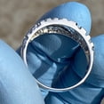 thumbnail image 4 of Mens and Womens Solid Real 925 Sterling Silver Claw Mark Nugget Ring Anillo De Plata Size 8, 4 of 9