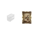 thumbnail image 1 of caso de tejido,Caja de almacenamiento de papel higiénico para montaje en pared,Marco de fotos,Marco de fotos ornamentado,marco barroco antiguo,Marco de fotos de mesa para pared,decoración del, 1 of 8