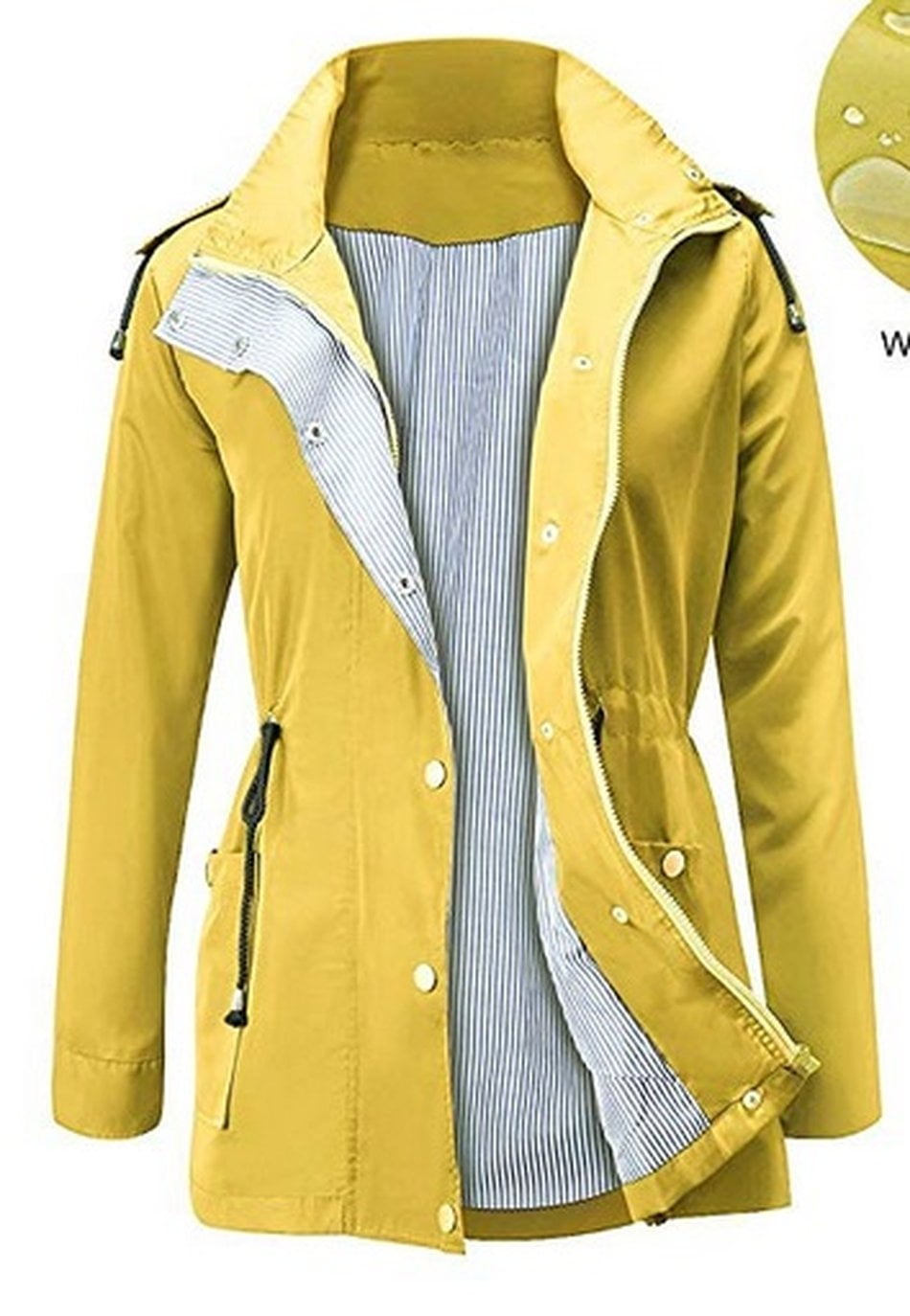 Outdoor Windproof Waterproof Mens Womens Jacket  Cycling Sports Rain Hooded Coat 