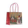 thumbnail image 4 of Christmas Kraft Gift Bags with Foil Hotstamp, Small Vogue, 12 Pack, 4 of 5