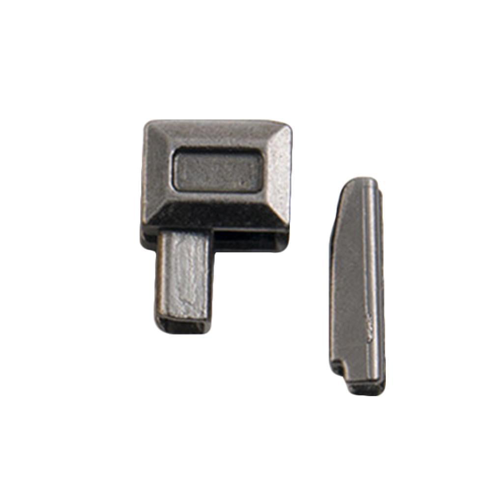 10 PCS Zipper Accessories Metal Zipper Bolt Repair Tailor Sewing Stopper  P2Q9 