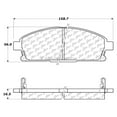 thumbnail image 2 of Centric Parts Disc Brake Pad P/N:300.06910, 2 of 3