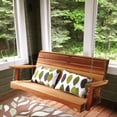 thumbnail image 7 of Open Box All Things Cedar PS48 Natural Handcrafted Western Red Cedar 4-Foot Porch Swing, 7 of 7