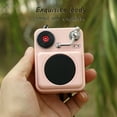 thumbnail image 6 of Bluetooth Audio, Mini Portable Bluetooth Stereo Speaker, Enhanced Wireless Vintage Speaker, Built-in Mic For Travel, Home, Beach, Kitchen, 6 of 6