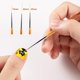 thumbnail image 3 of 3 Pièces Pinceaux En Détail À Ongles, Pinceau Liner Nail Art Ongles Professionnel, Pinceaux Fins Pour Peinture Acrylique De Precision, Dessin Brosse Pinceau Peinture Stylo Nail Dotting Tool, 3 of 8