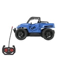 thumbnail image 4 of Coche de control remoto 1/16, efectos de sonido simulados de 2,4 GHz, coche RC 1/16 con luz para mayores de 3 años, azul, 4 of 10