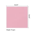 thumbnail image 2 of Uxcell Origami Paper Double Sided for Art Craft Project Beginner 100 Sheets Pink 2x2 inch, 2 of 5