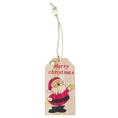 

Veki Merry Christmas Sign Wooden Hanging Xmas Festive Sign Pendant Christmas Tree Hanging Ornament For Wreaths Home Decor Balsam Garland Battery