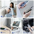 thumbnail image 5 of USB C Charger Block, GAEF Dual Port Wall Charger Type C+USB W/ 6FT USB/USB C Charger Cable, PD+QC 20W Fast Charging Power Adapter W/ 2Pack Fast Charging Cord Compatible for iPhone(Purple）, 5 of 7