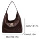 thumbnail image 2 of Superior Elegante Con Bolso Mano Transporte Hombro Mujeres PU Gran Capacidad Sólido Diario, 2 of 9