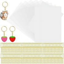 Heat Shrink Plastic Sheet Kit Shrink Papers Large Shrink Film Papers