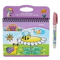 thumbnail image 1 of G Magic Water Drawing Book Reusable Doodle Painting Toy With Pen Early Learning Educational Gift For Kids 19X16Cm Size No Mess Activity, 1 of 7
