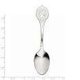 thumbnail image 2 of 925 Sterling Silver Boy Spoon Pendant Charm Baby Engravable Disc, 2 of 6