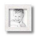 thumbnail image 2 of ArtToFrames 4x4 inch White Picture Frame, White Wood Poster Frame (4110), 2 of 8