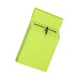 thumbnail image 1 of Style Flair Box Mailbox Bin Door Designed Drop Box Outdoor Decors Slots Metal Installation Postbox Simple Drop Box Mailbox Beige Green, 1 of 8