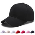 thumbnail image 4 of Gorra de béisbol de color sólido para mujer, de primavera y verano, ligera, para parejas coreanas, transpirable, para exteriores, para hombre., 4 of 6