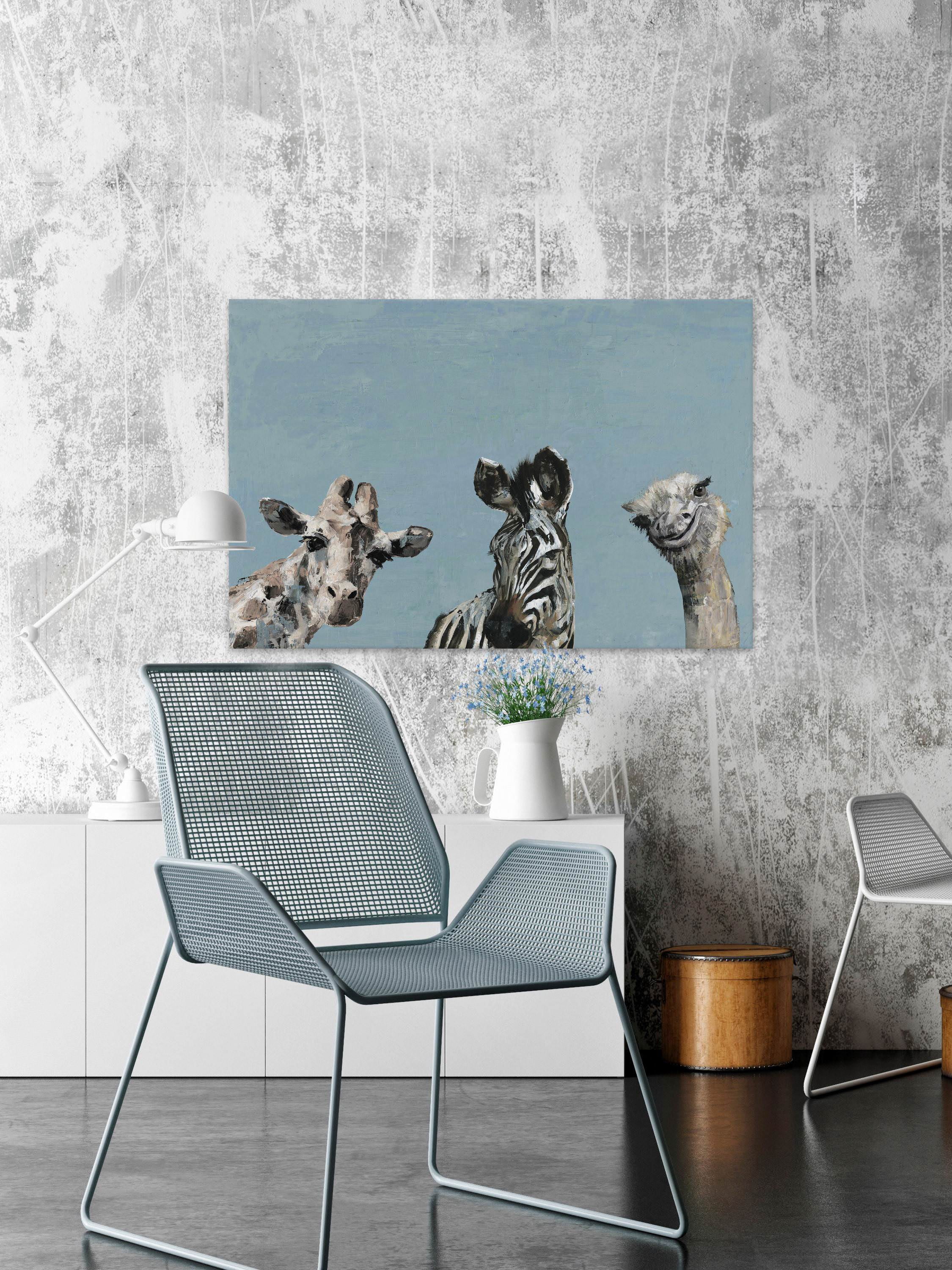 The Head Turners Painting Print on Wrapped Canvas
