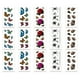 thumbnail image 1 of 15 hojas de tatuajes temporales para mujeres y niños, tatuajes falsos 3D, pegatina de tatuaje sexy, 1 of 6