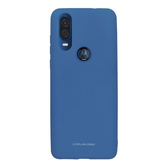 Funda Soft para Motorola Moto One vision | action Molan Cano Azul