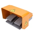 thumbnail image 1 of Foot Switch,YDT1-18 Double Foot Control Switch Foot Pedal Switch Meticulously Designed, 1 of 8
