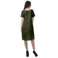 thumbnail image 3 of Moomaya Cotton Flex Tunic Dresses Women Short Sleeve Casual Summer Clothing, 3 of 6