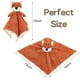 thumbnail image 3 of Manta de seguridad para bebés BEILIMU, 38 cm, con forma de zorro, 3 of 6