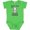 Apple Green, variant on Inktastic Holy Cow I'm One Birthday Boys or Girls Baby Bodysuit